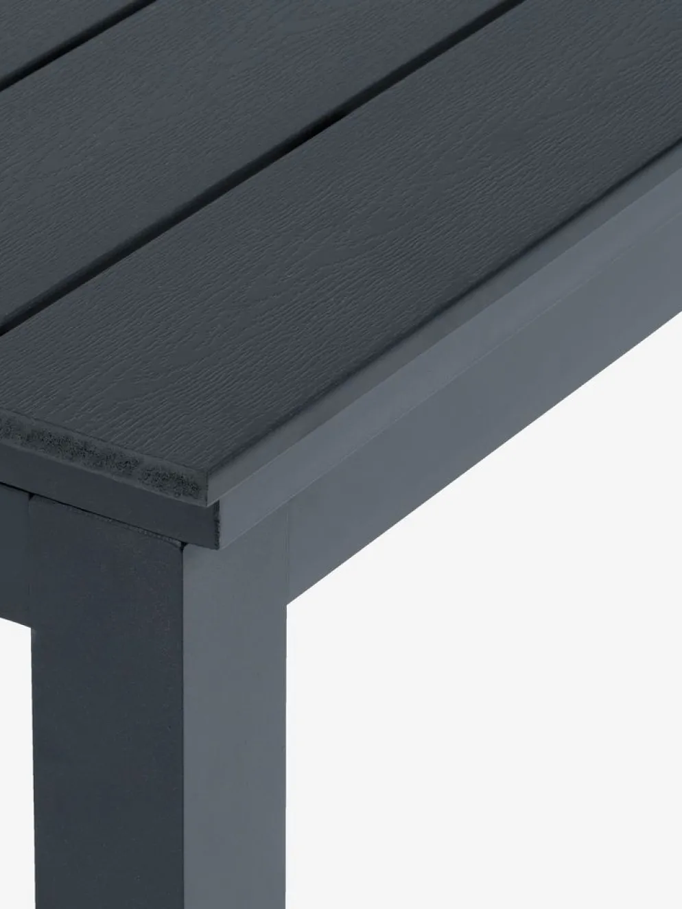 VATTRUP + GAMMELBYMesa VATTRUP L206/321 negro + 4 sillas GAMMELBY gris