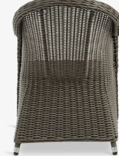 VATTRUP + GAMMELBYMesa VATTRUP L172/276 negro + 4 sillas GAMMELBY gris