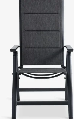 VATTRUP + MYSENMesa VATTRUP L206/321 negro + 4 sillas MYSEN gris