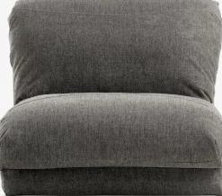 VEGGERSillón cama VEGGER tela gris