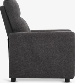 VEJLBYSillón reclinable VEJLBY tela gris oscuro