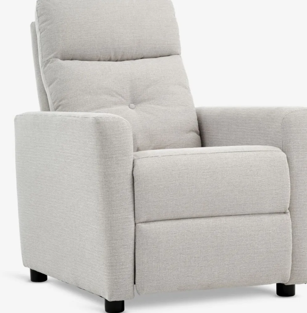 VEJLBYSillón reclinable VEJLBY tela arena claro