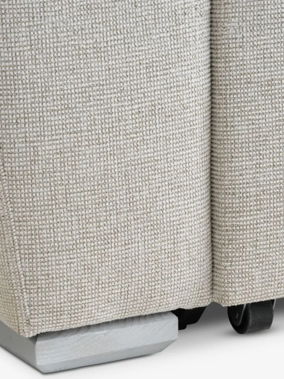 VEJLBYSofá cama chaise longue VEJLBY tela arena claro