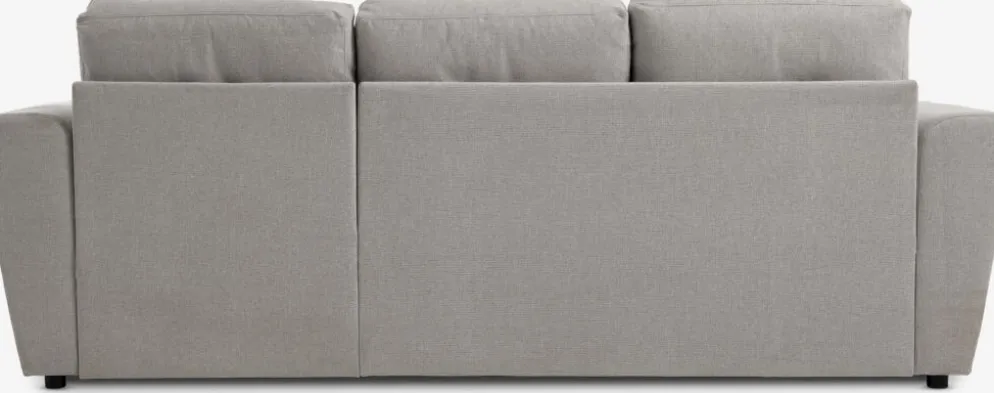 VEJLBYSofá cama chaise longue VEJLBY tela arena claro