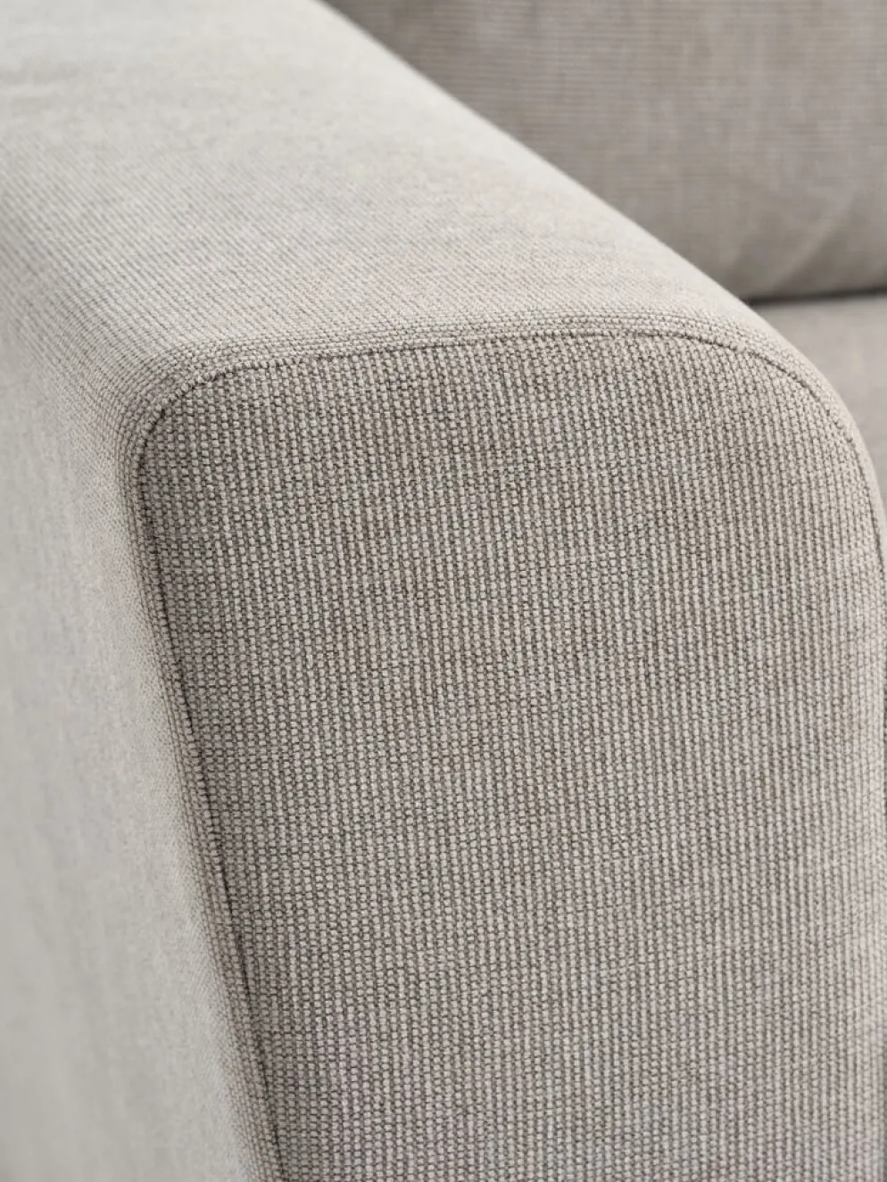 VEJLBYSofá cama chaise longue VEJLBY tela arena claro