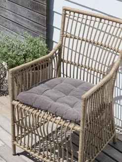 VEJRHOLMCojín de jardín para silla VEJRHOLM gris