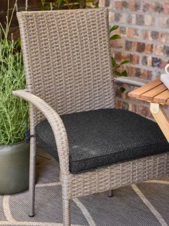 VESTERHEDECojín de jardín para silla VESTERHEDE secado rápido negro