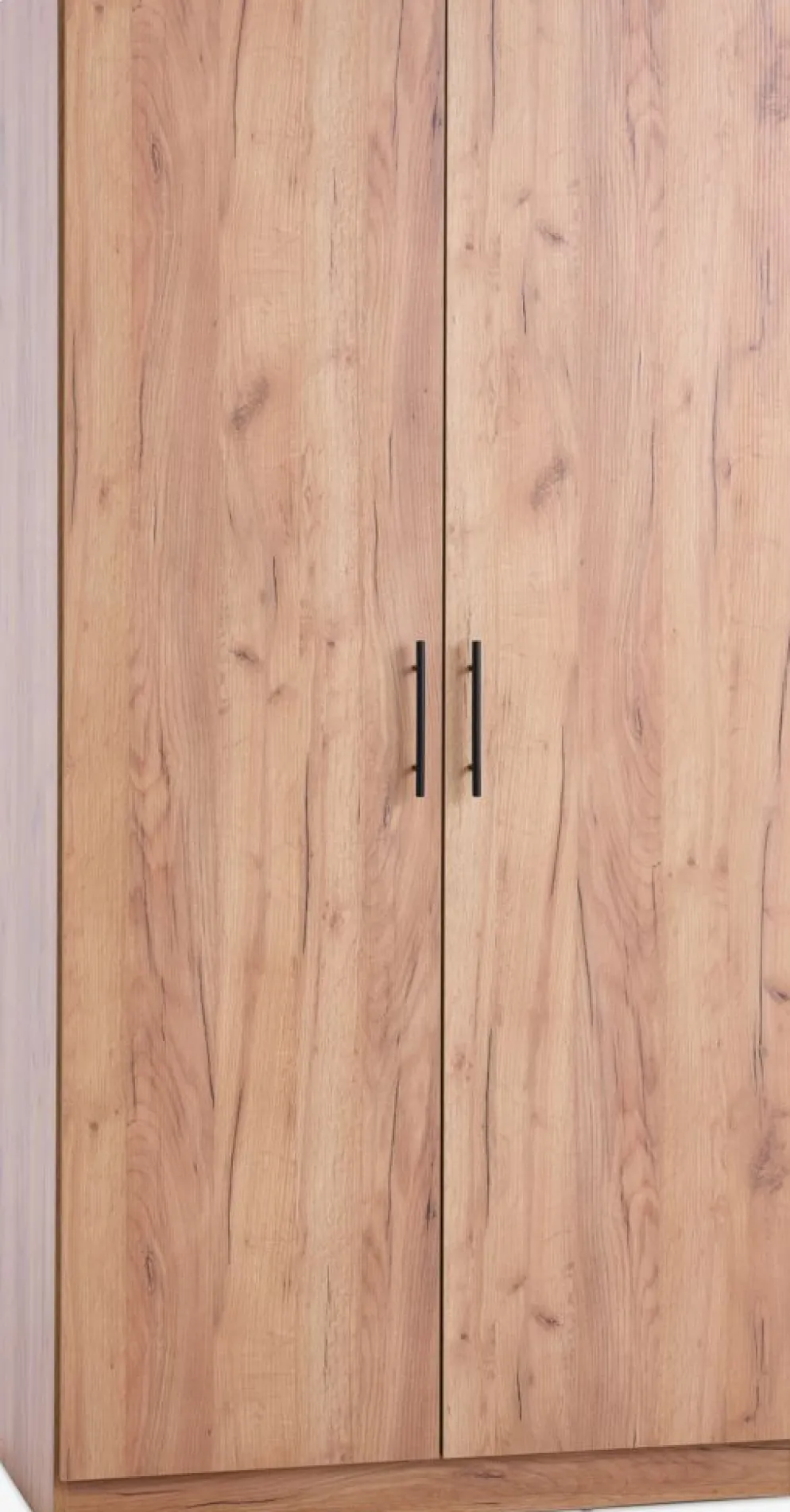 VIBYArmario VIBY 101x200 2 puertas color roble salvaje natural