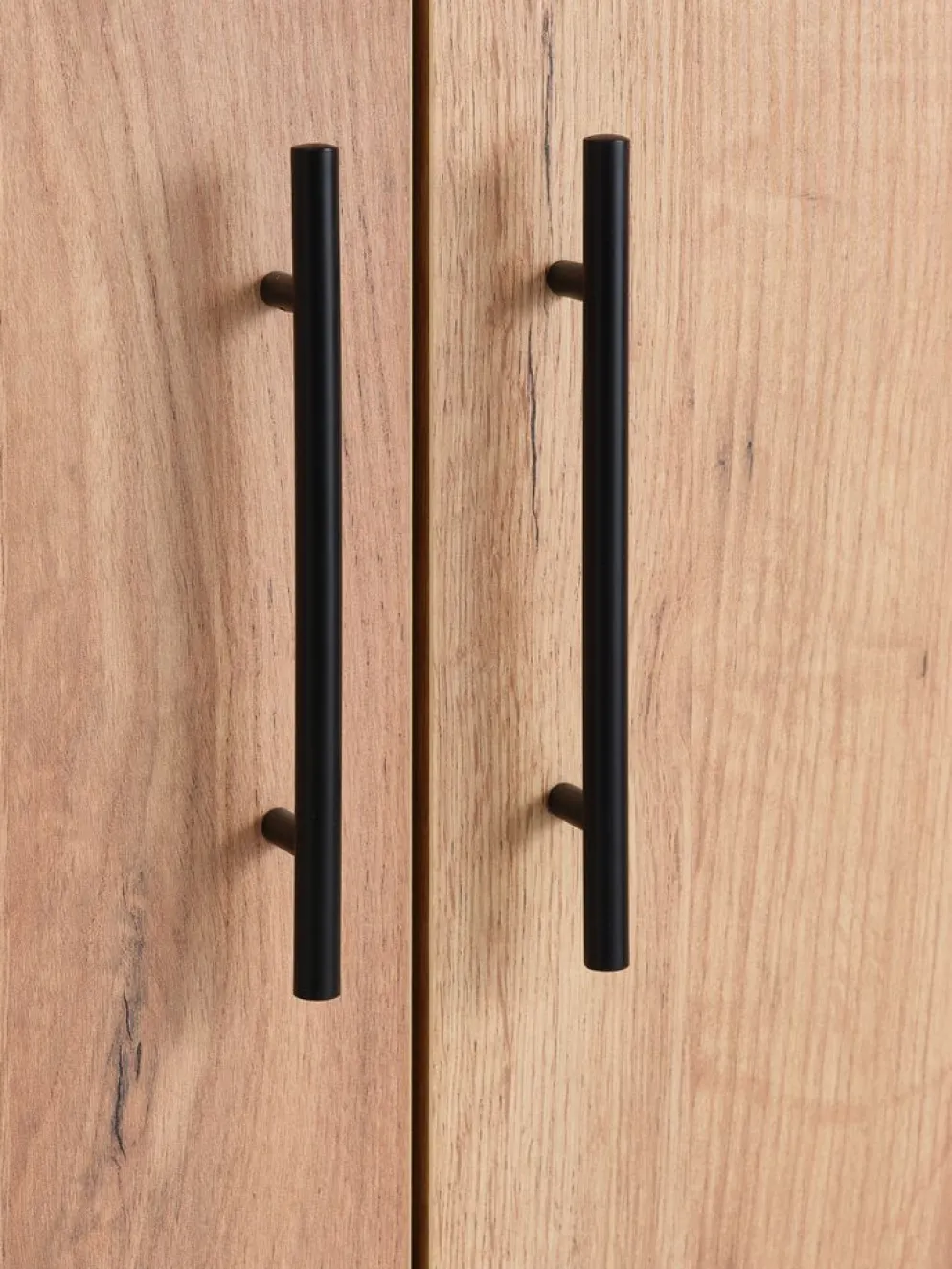 VIBYArmario VIBY 101x200 2 puertas color roble salvaje natural