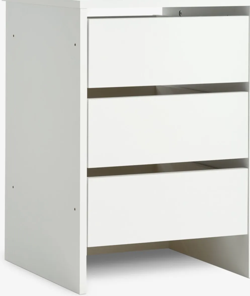 VIBYInterior de armario para VIBY blanco 3 cajones