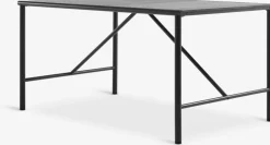 VIERLI + INGSTRUPMesa VIERLI L149 + 4 sillas INGSTRUP negro
