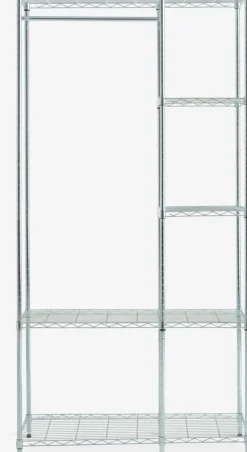 VINDINGEMueble recibidor VINDINGE 4 estantes cromo