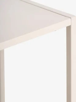 VIRUMMesa consola VIRUM 26x80 con estante beis