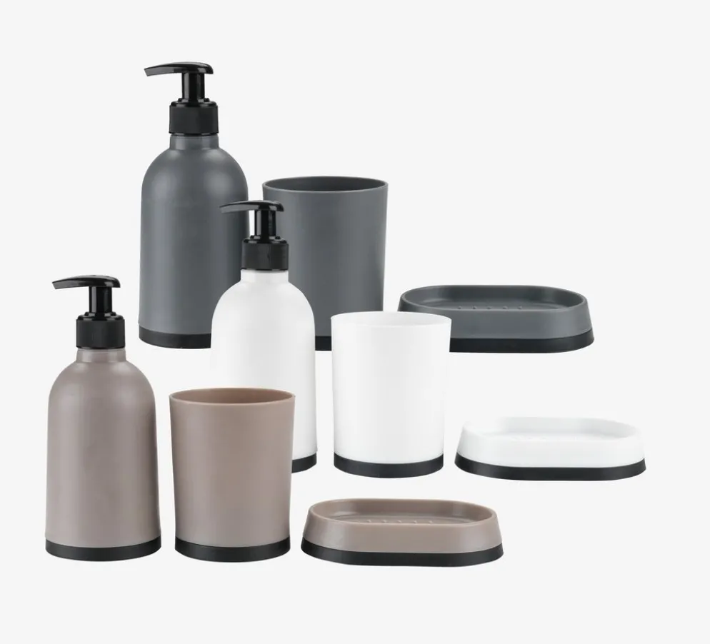 VISLANDAJuego accesorios baño VISLANDA 3 unidades variado