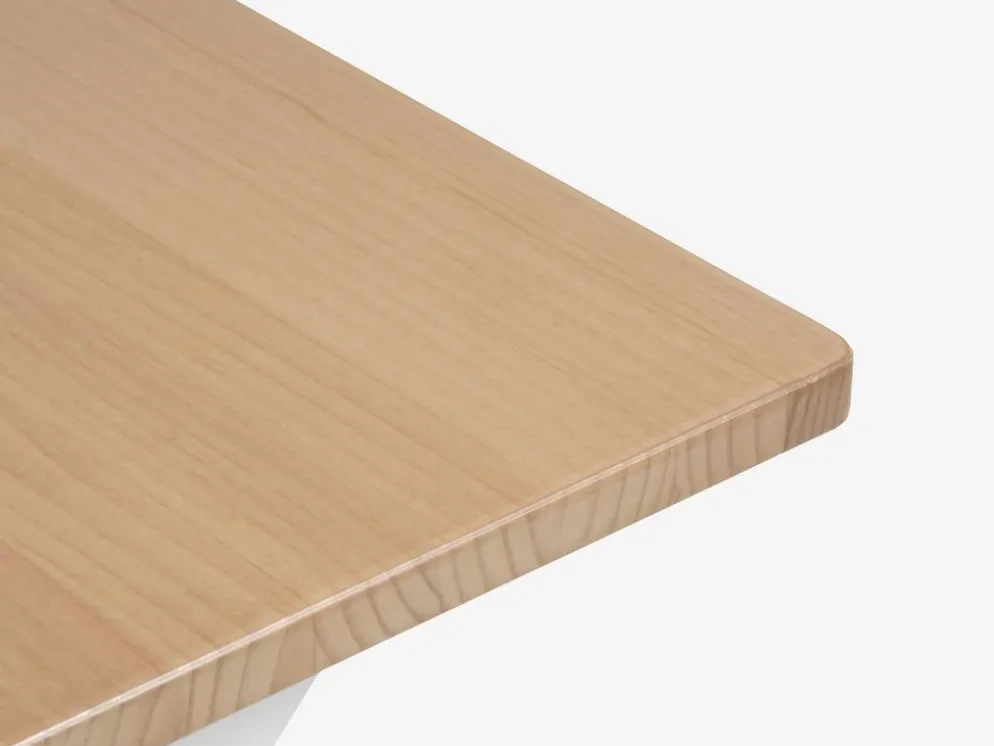 VISLINGEMesa de comedor VISLINGE 90x190 natural/blanco