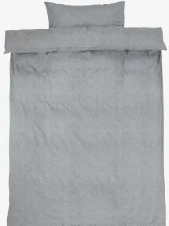 VITAGOLDJuego funda nórdica franela VITA 155x220 gris