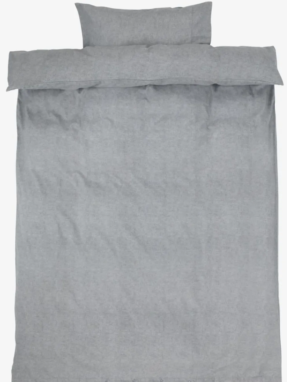 VITAGOLDJuego funda nórdica franela VITA 155x220 gris