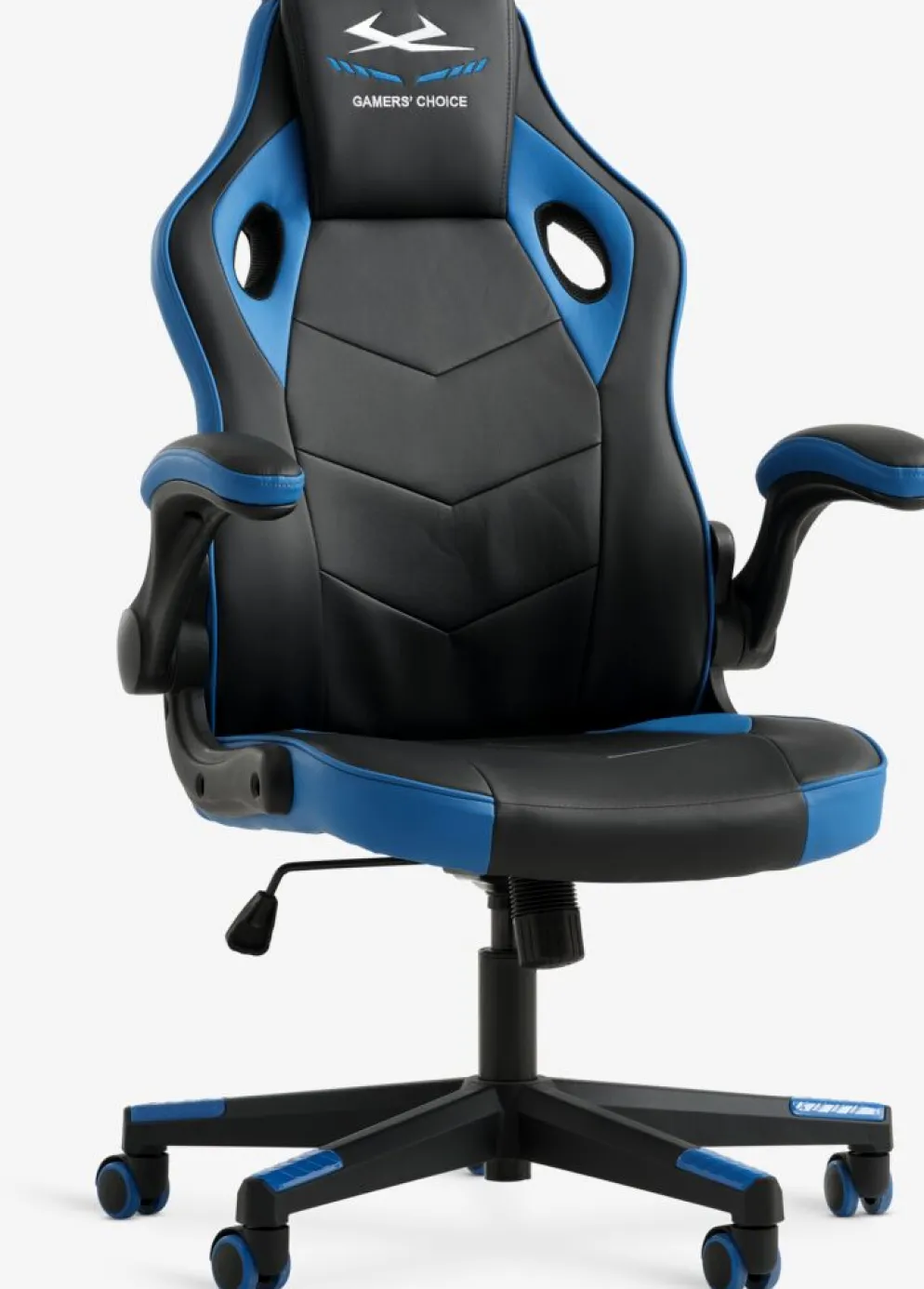 VOJENSSilla gaming VOJENS negro/polipiel azul/malla