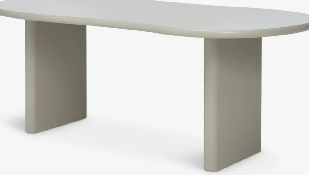 VORDINGBORGMesa de comedor VORDINGBORG 98x198 beis