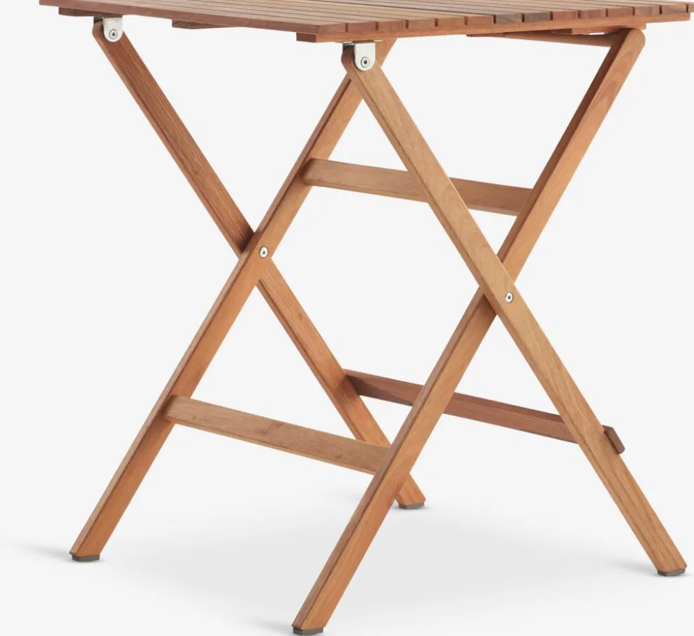 VRAADALMesa de balcón VRAADAL A62xL62 madera dura